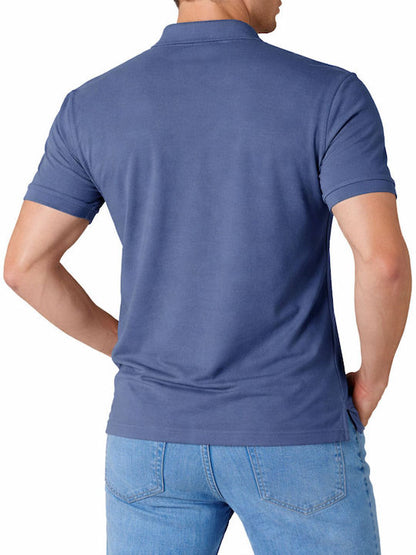 U.S POLO ASSN MAN SILVER & GOLD POLO SHIRT