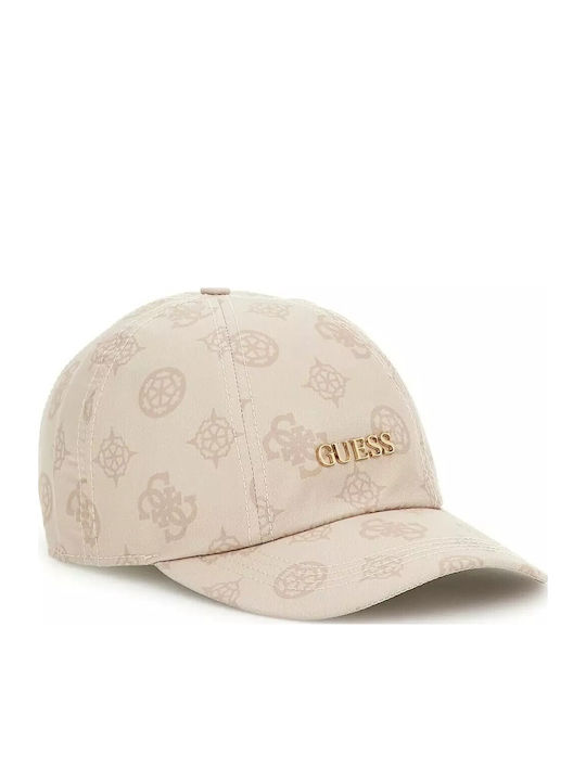 GUESS PRNTD PEONE ALLOVER BASEBALL CAP