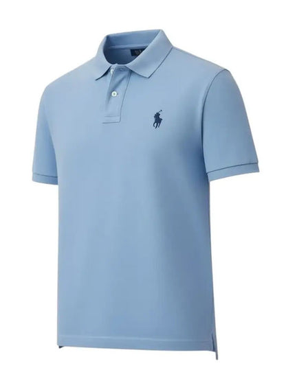 U.S POLO ASSN MAN SILVER & GOLD POLO SHIRT