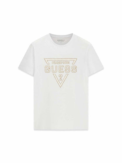 GUESS MAN TRIANGLE LOGO T SHIRT