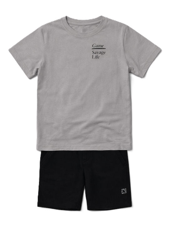 GANG KIDS SET T SHIRT & SHORT