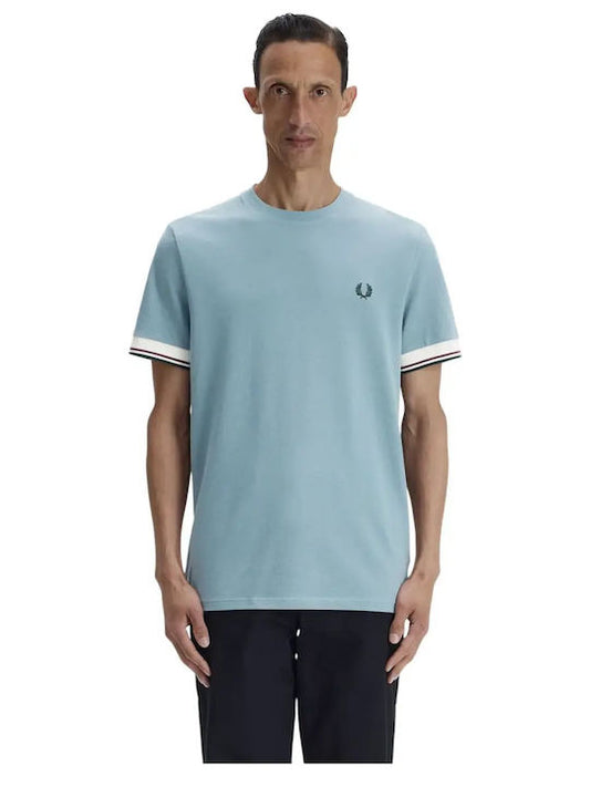FRED PERRY TWIN TIPPED CUFF T SHIRT