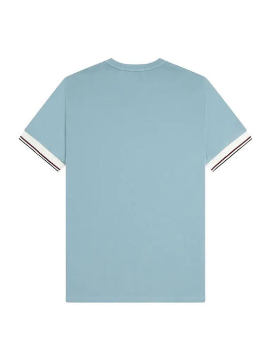 FRED PERRY TWIN TIPPED CUFF T SHIRT