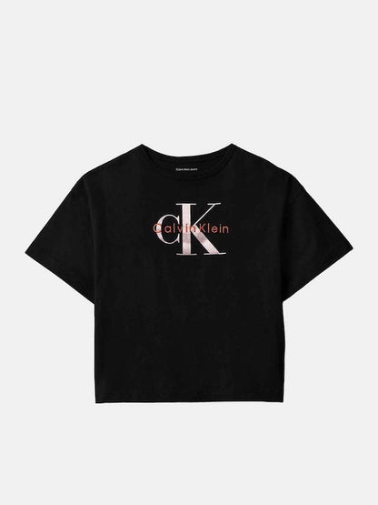 CALVIN KLEIN KIDS MONOLOGO OVERSIZED T SHIRT