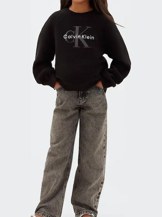 CALVIN KLEIN KIDS MONOLOGO FASHION SWEATER