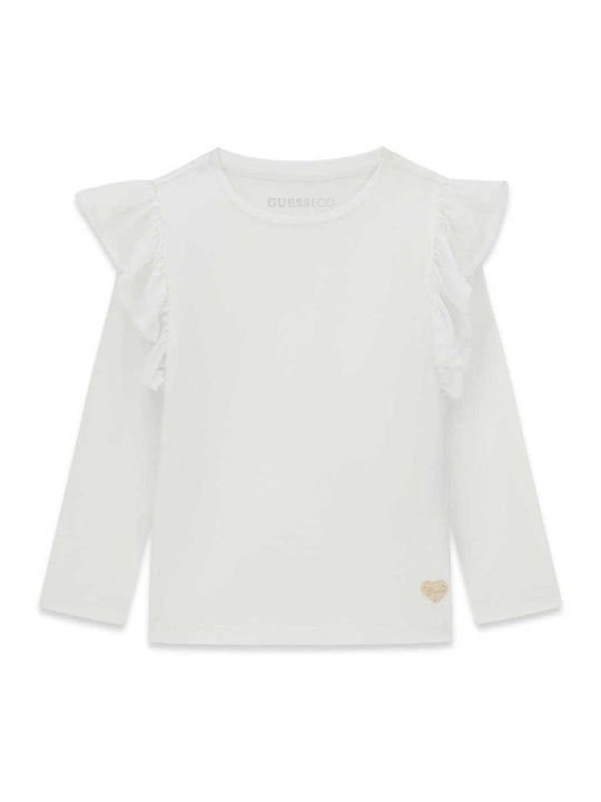 GUESS KIDS BLOUSE WITH RUFFLES