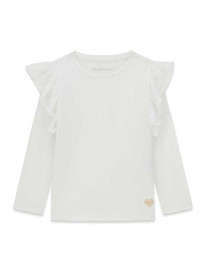 GUESS KIDS BLOUSE WITH RUFFLES