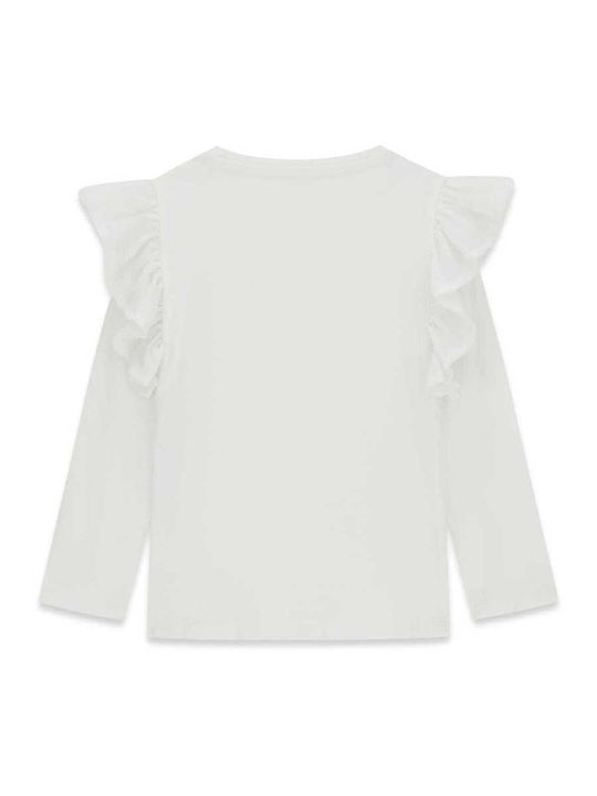 GUESS KIDS BLOUSE WITH RUFFLES