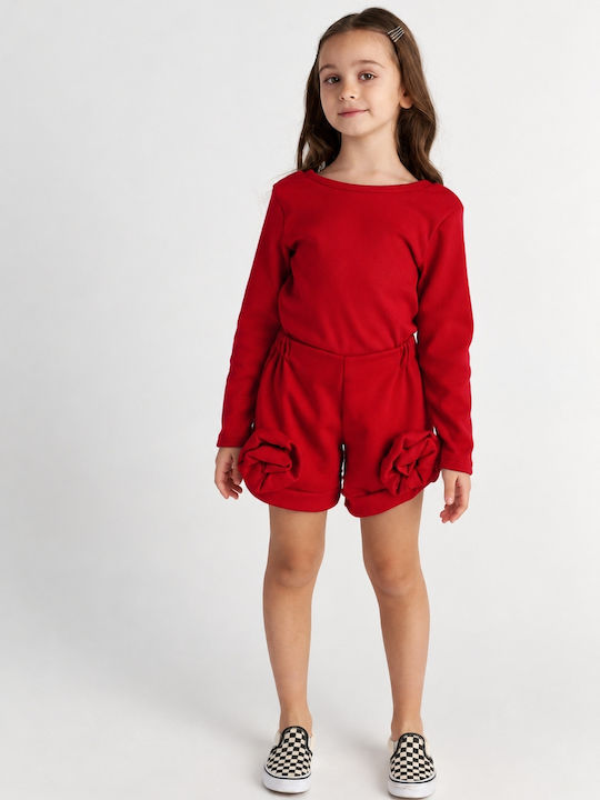 TWO IN A CASTLE MONOCHROME SET TOP & FLOWER SHORTS