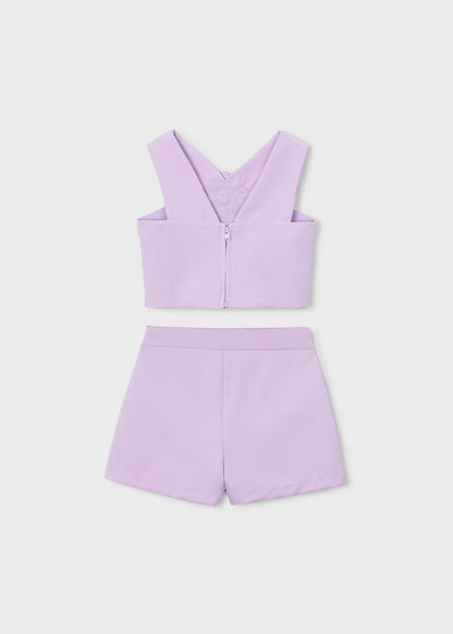 MAYORAL FLOWER SET WITH BERMUDA SHORTS
