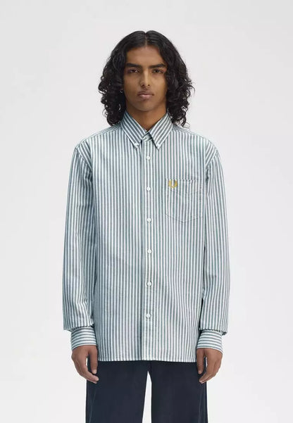 FRED PERRY STRIPE OXFORD SHIRT