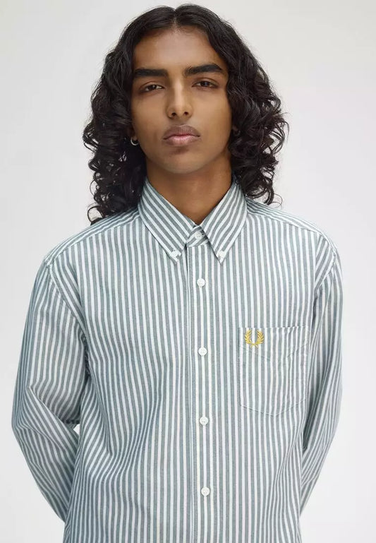 FRED PERRY STRIPE OXFORD SHIRT