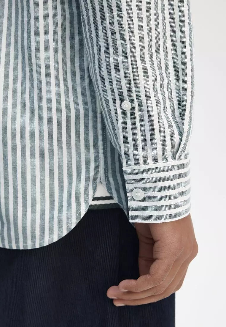 FRED PERRY STRIPE OXFORD SHIRT