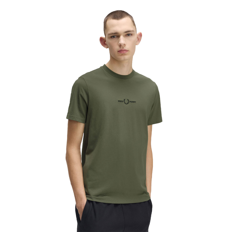 FRED PERRY EMBROIDERY T SHIRT