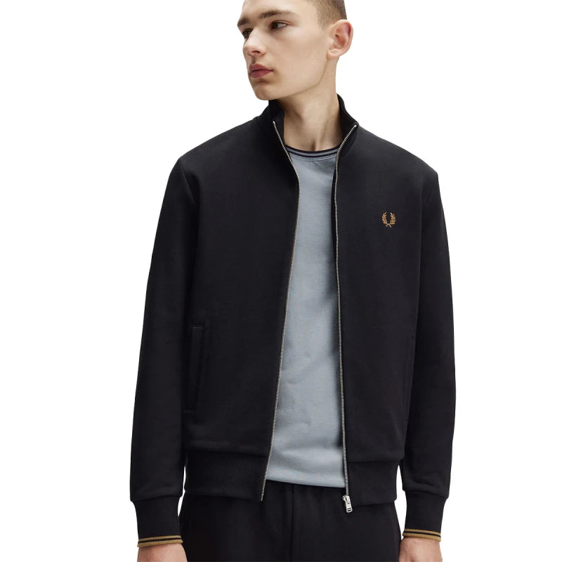 FRED PERRY ZIP THROUGH SWEATSHIRT