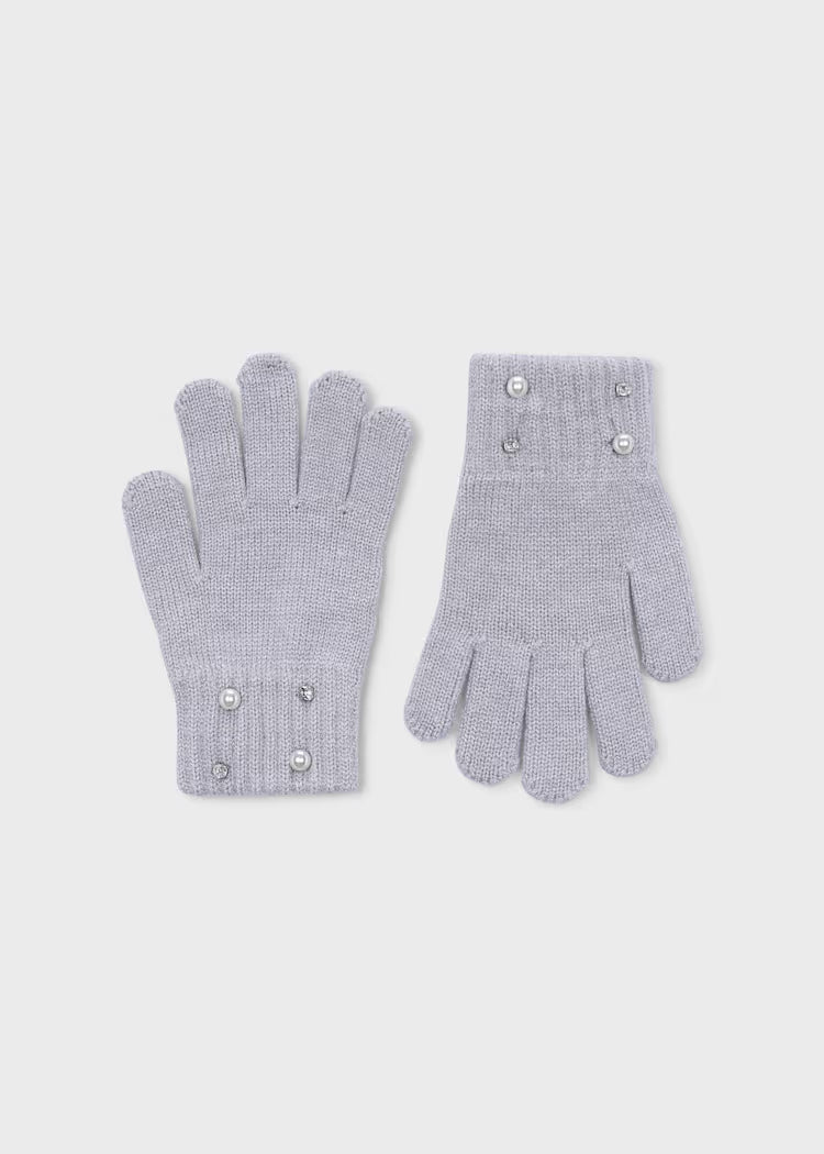 MAYORAL PEARL KNIT GLOVES