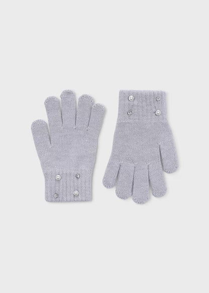MAYORAL PEARL KNIT GLOVES