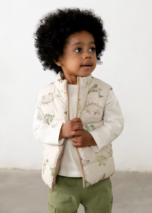 MAYORAL KIDS REVERSIBLE PUFFER VEST