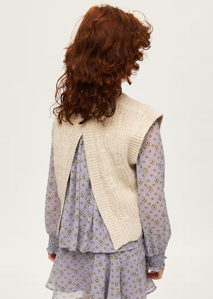 MAYORAL GIRLS KNITTED VEST