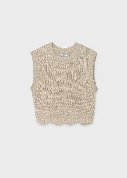 MAYORAL GIRLS KNITTED VEST