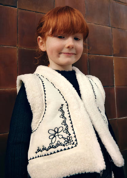 ABEL& LULA BY MAYORAL KNITTED DOUBLE SIDE VEST