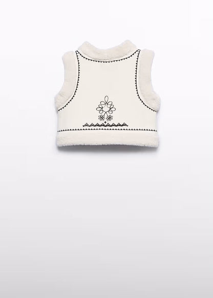 ABEL& LULA BY MAYORAL KNITTED DOUBLE SIDE VEST