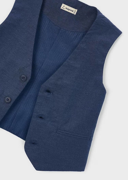 _MAYORAL LINEN SUITING VEST