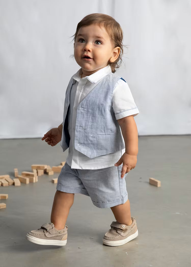 MAYORAL LINEN SUITING VEST