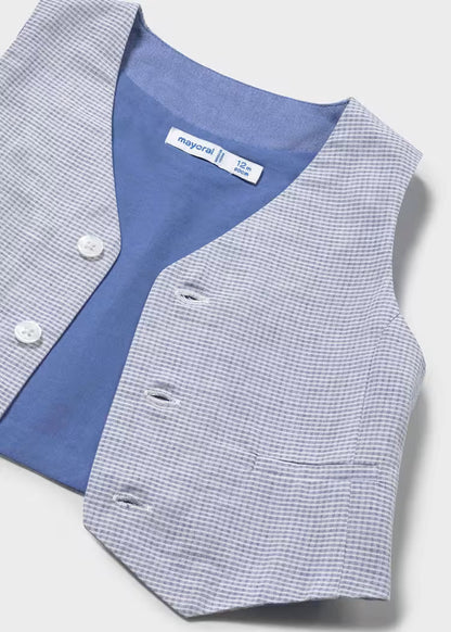 MAYORAL LINEN SUITING VEST