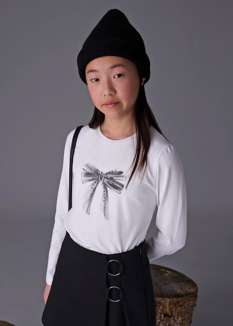 MAYORAL GIRLS BASIC PRINT T SHIRT