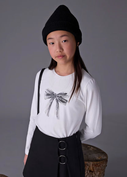 MAYORAL GIRLS BASIC PRINT T SHIRT