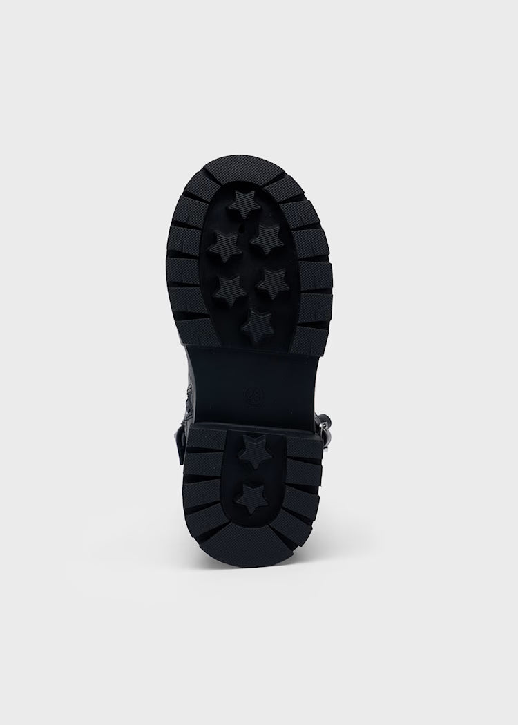 MAYORAL GIRLS TALL BIKER BOOTS