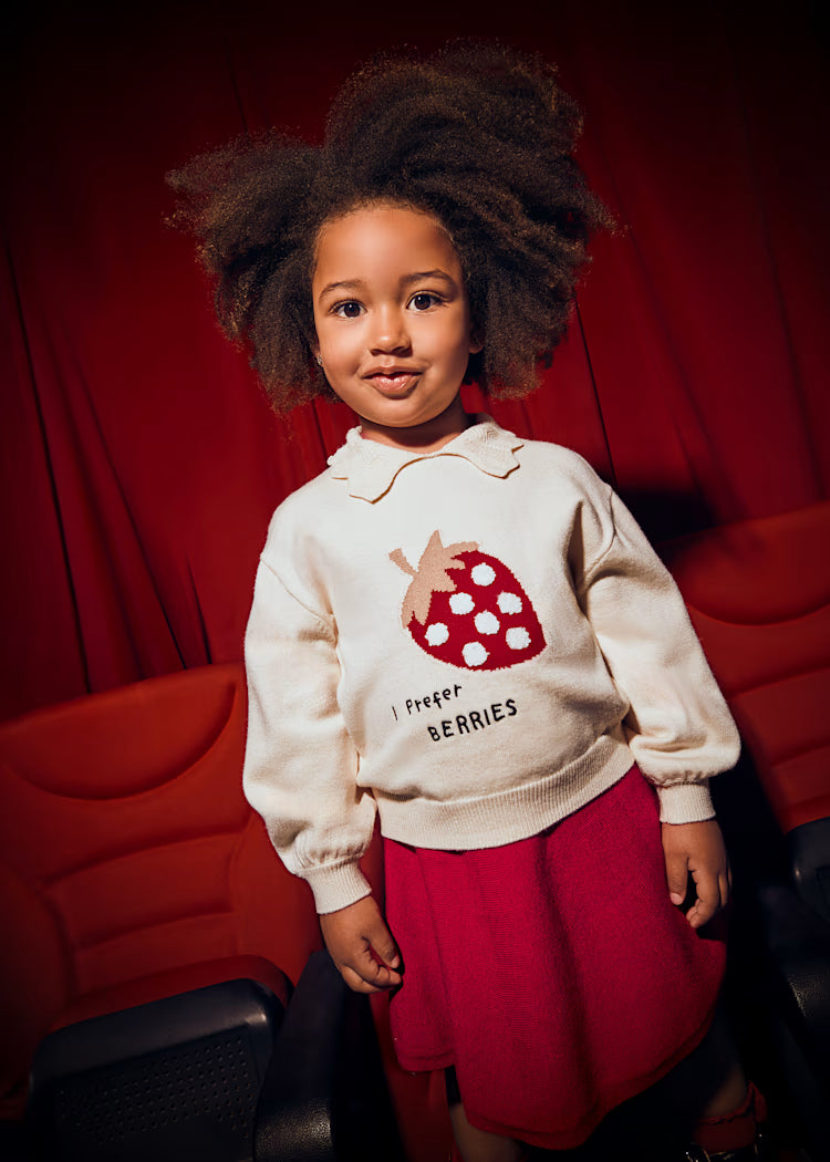 MAYORAL GIRLS 2 PIECE KNITTED JUMPER & SKIRT