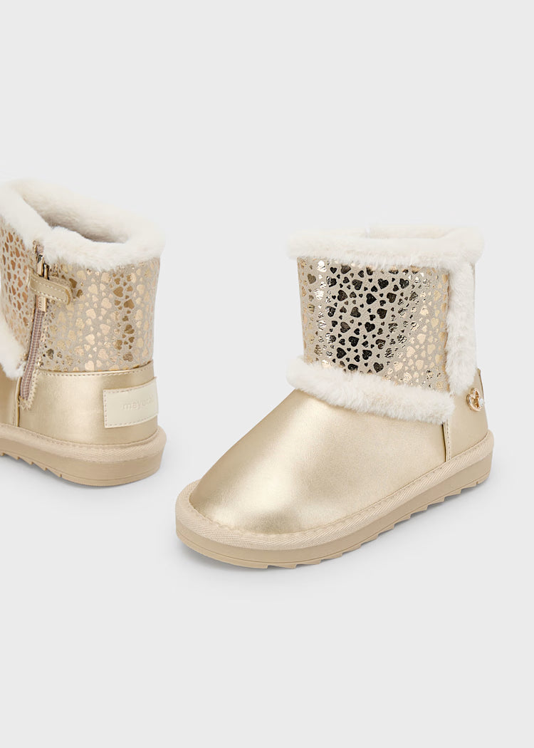 MAYORAL GIRLS AUSTRALIAN FUR LINED BOOTS
