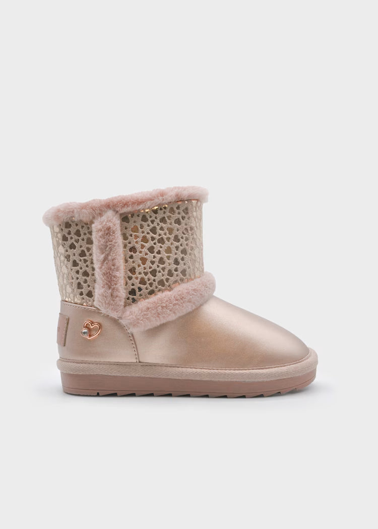 MAYORAL GIRLS AUSTRALIAN FUR LINED BOOTS