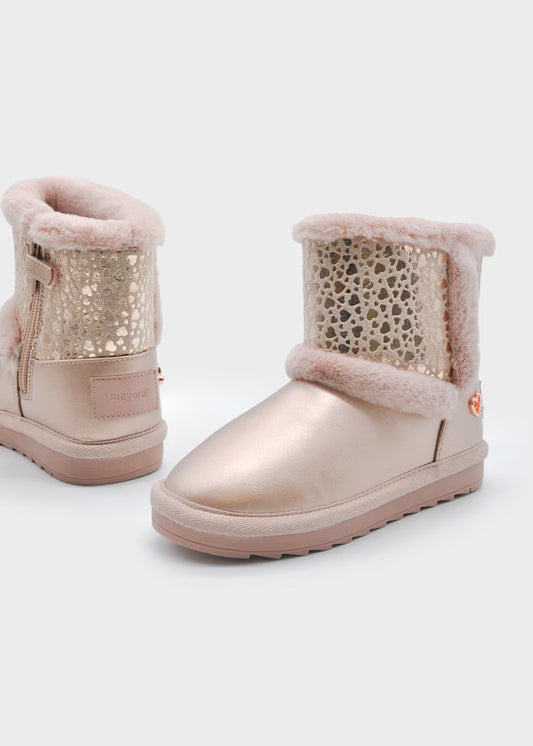 MAYORAL GIRLS AUSTRALIAN FUR LINED BOOTS