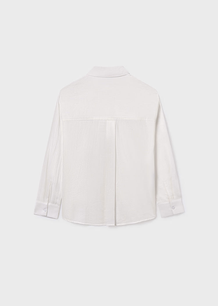 MAYORAL GIRLS POCKET BLOUSE