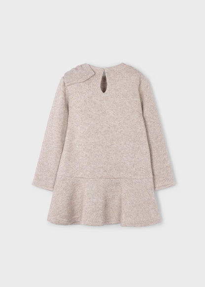 MAYORAL GIRLS BOW KNITTED DRESS