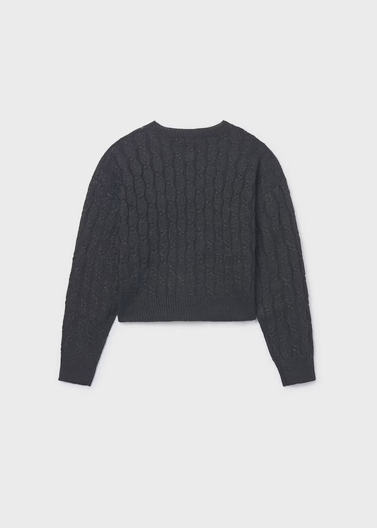 MAYORAL GIRLS BRAIDED KNIT JUMPER