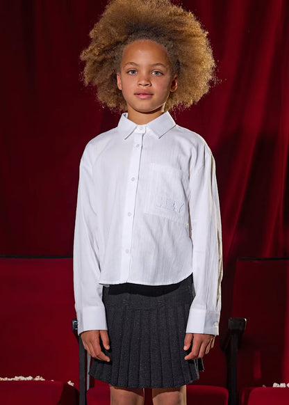 MAYORAL GIRLS BRAIDED KNIT SKIRT