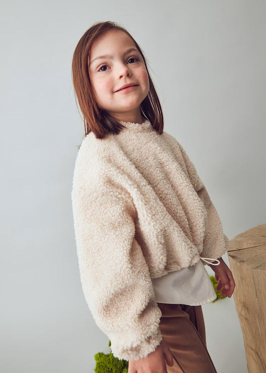 MAYORAL GIRLS WOOL COMBINED JUMPER