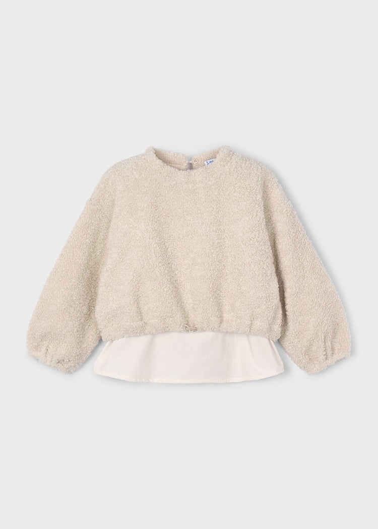MAYORAL GIRLS WOOL COMBINED JUMPER