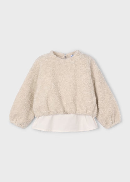 MAYORAL GIRLS WOOL COMBINED JUMPER