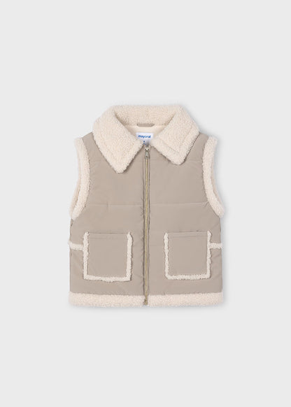 MAYORAL BABY SHEAPSKIN VEST