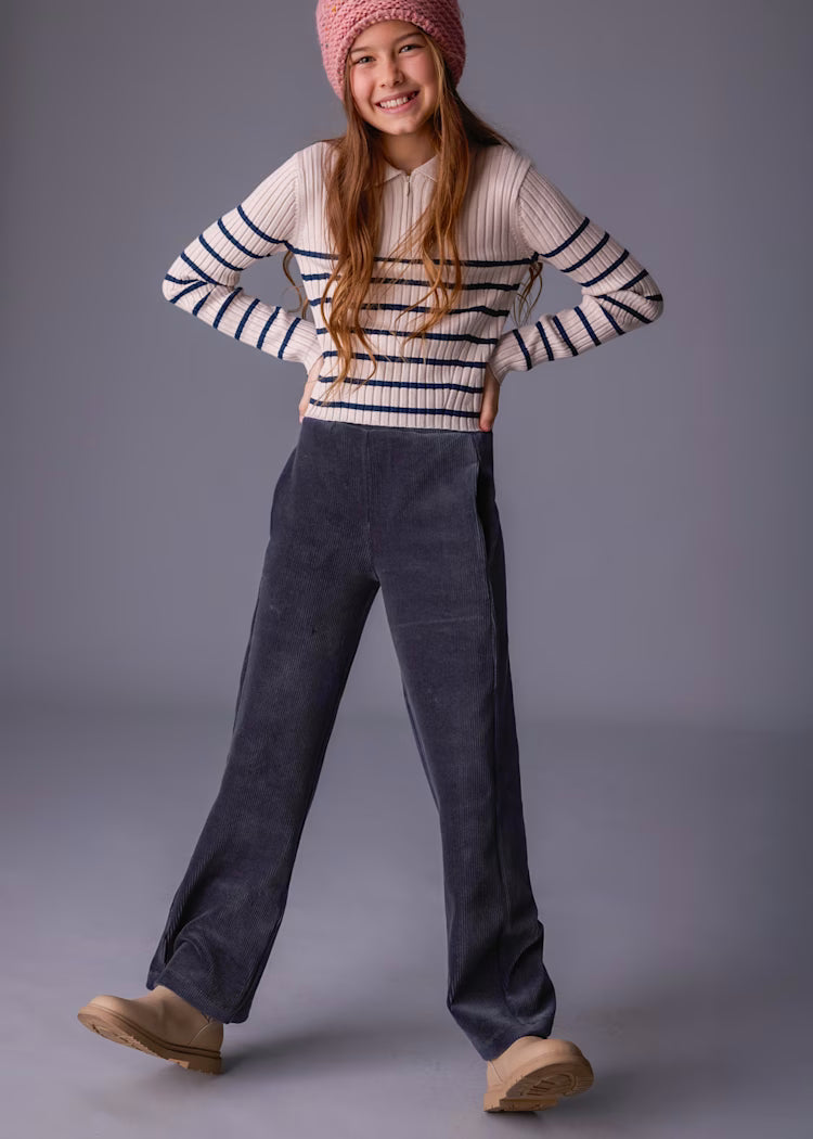 MAYORAL GIRLS CORDUROY KNITTED TROUSER