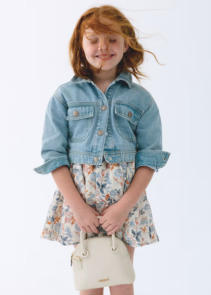 MAYORAL GIRLS' DENIM JACKET