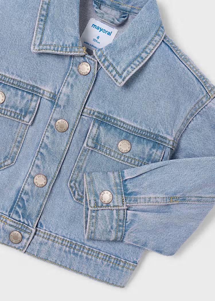 MAYORAL GIRLS' DENIM JACKET