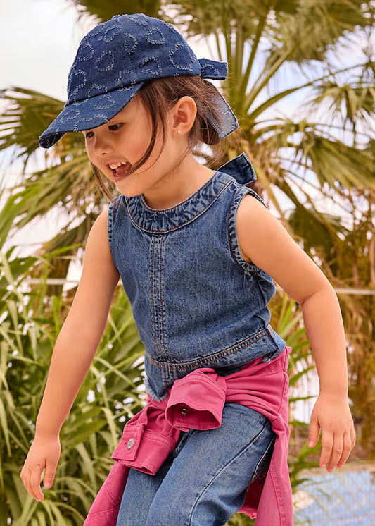 MAYORAL GIRLS' DENIM TOP