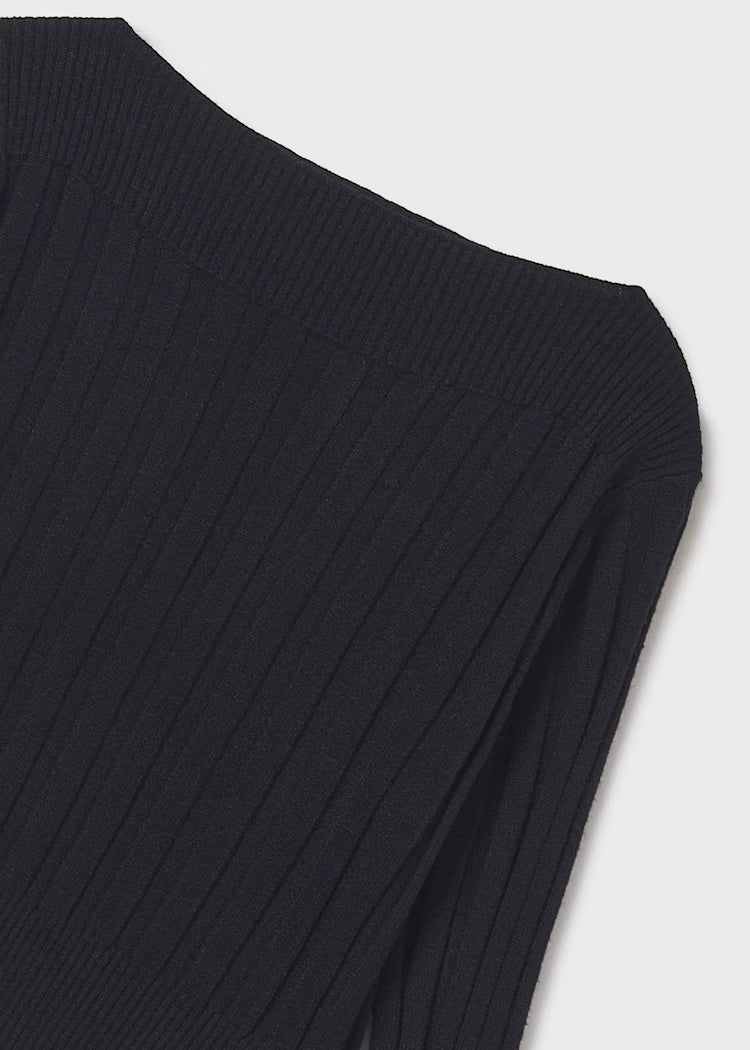 MAYORAL GIRLS DETAILED RIB KNIT JUMPER