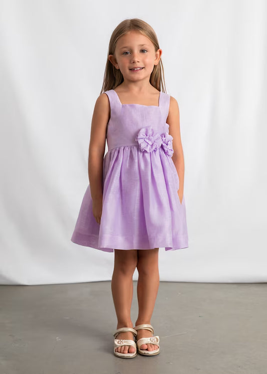 MAYORAL GIRL'S FLORAL FORMAL DRESS